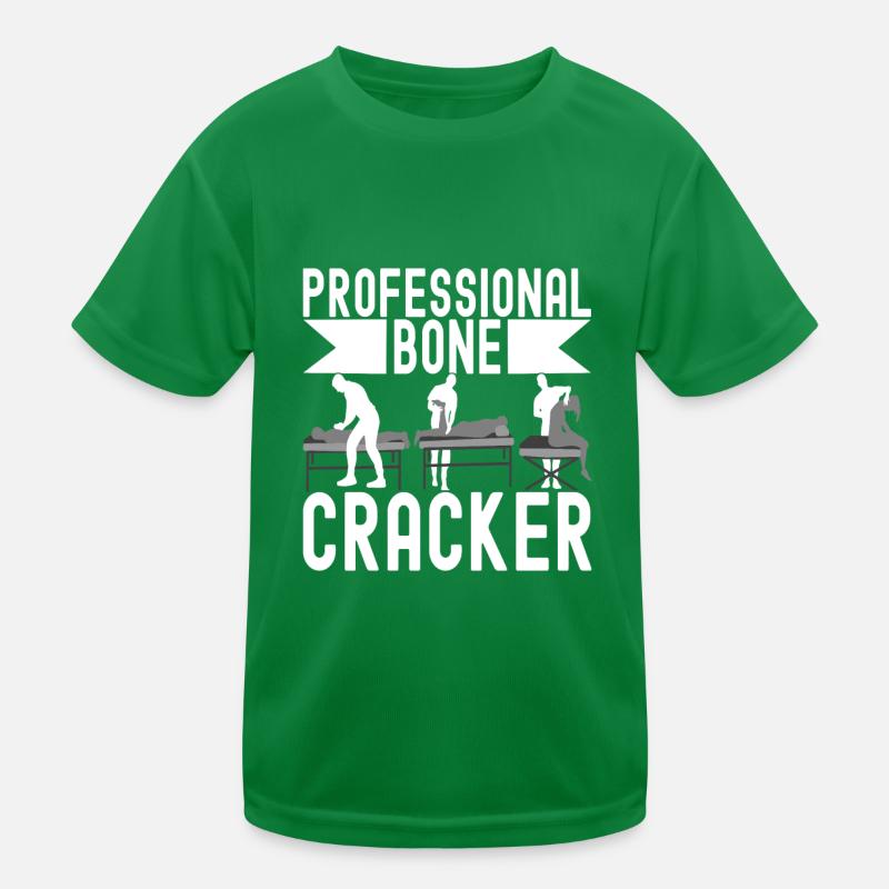 Chiropractor Chiropractic Physiotherapy Kids Functional T-Shirt
