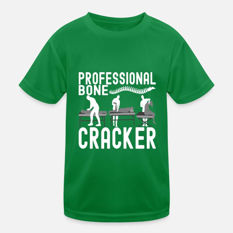 Chiropractor Chiropractic Physiotherapy Kids Functional T-Shirt