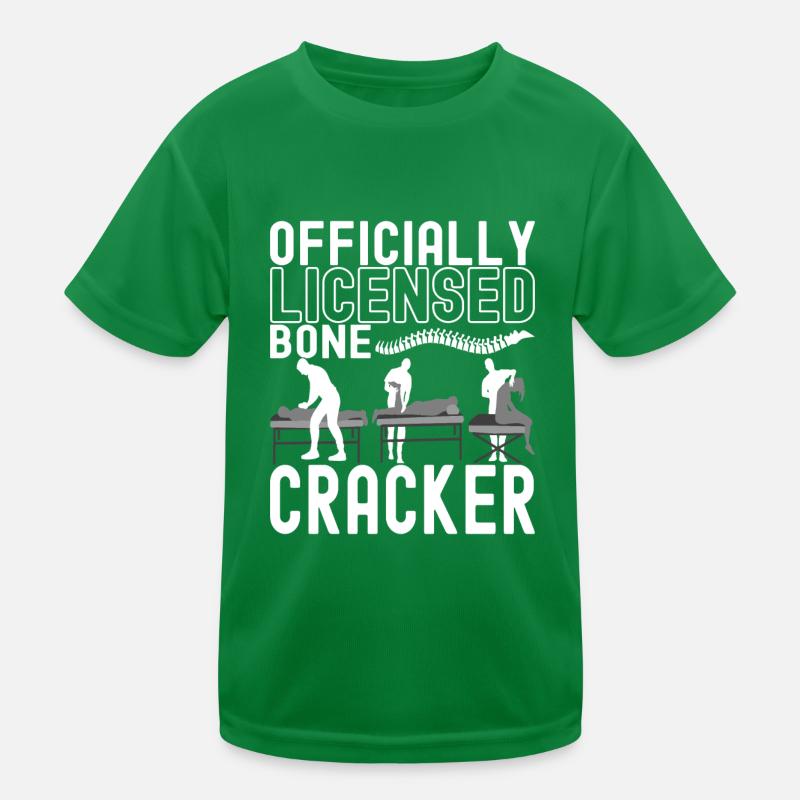 Chiropractor Chiropractic Physiotherapy Kids Functional T-Shirt