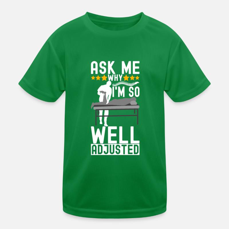 Chiropractor Chiropractic Physiotherapy Kids Functional T-Shirt