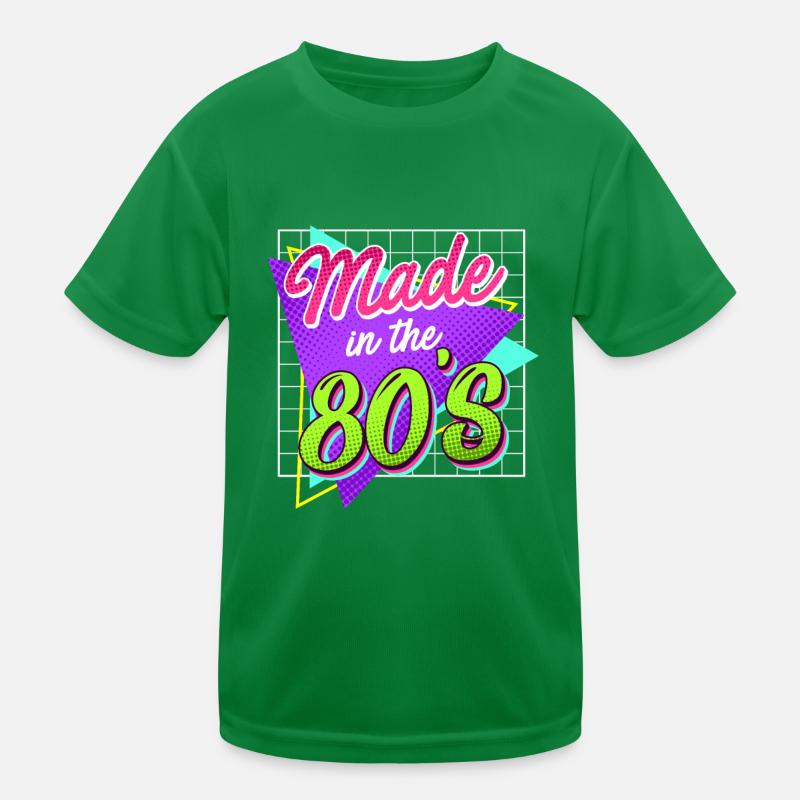 Musique pop faite dans les années 80 T-shirt sport Enfant