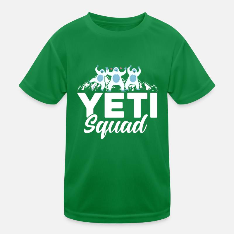 Escouade Yeti T-shirt sport Enfant