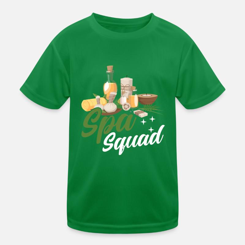 Spa Squad Kids Functional T-Shirt