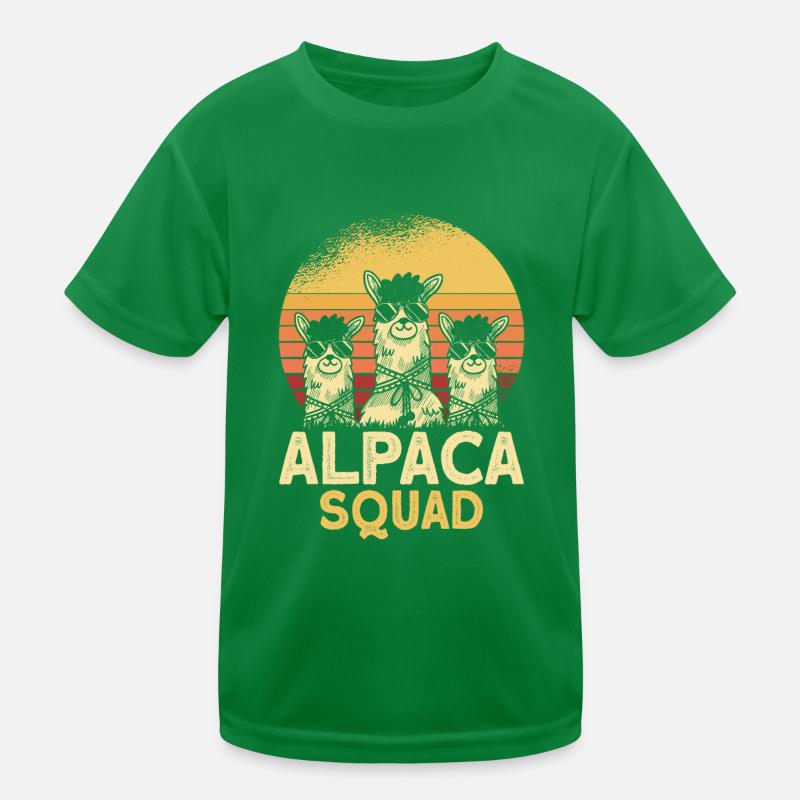 Alpace Squad Sunglasses Kinder Funktions-T-Shirt