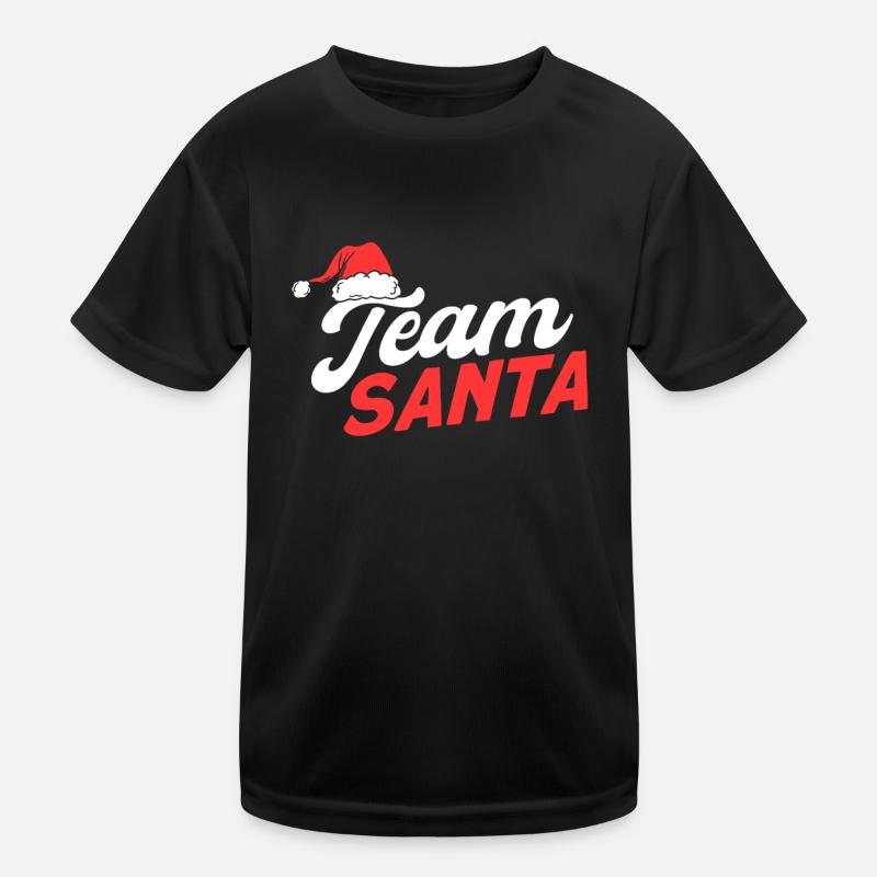 Team Santa Kinder Funktions-T-Shirt