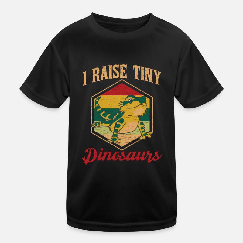 Bearded Dragon Bartagame Geschenk Kinder Funktions-T-Shirt