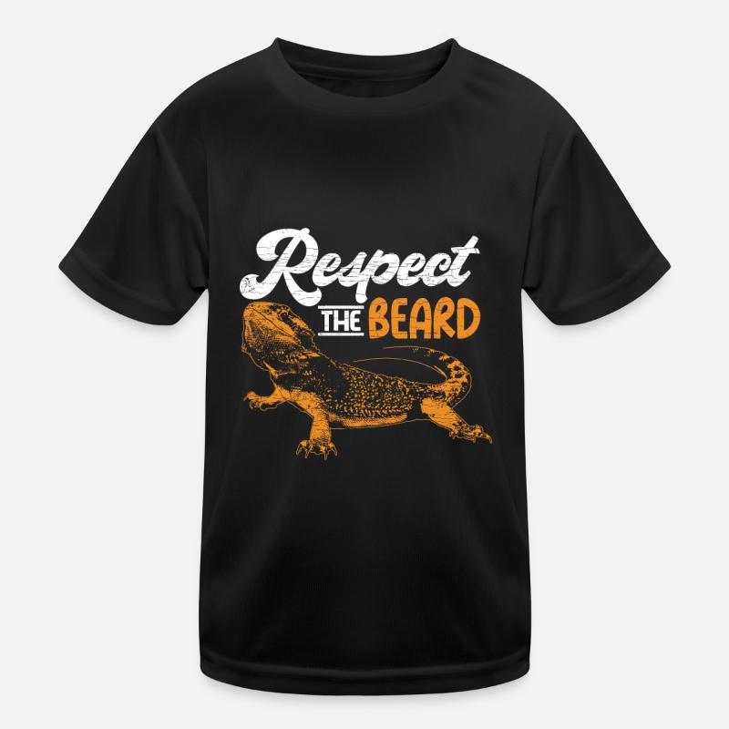Bearded Dragon Bartagame Kinder Funktions-T-Shirt