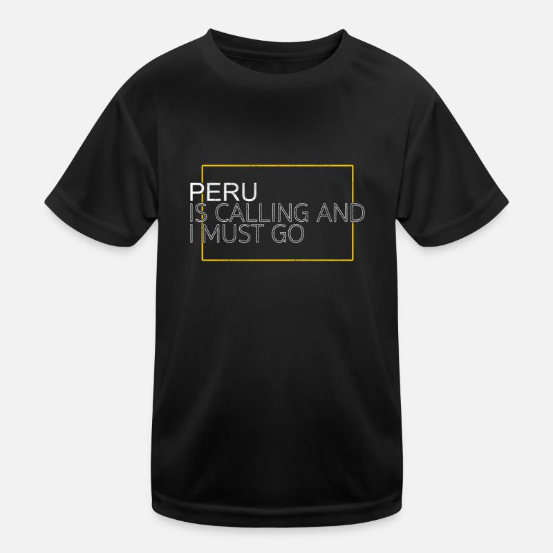 Le dicton du Pérou T-shirt sport Enfant
