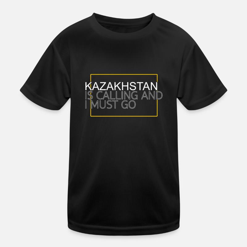 Kasachstan Spruch Kinder Funktions-T-Shirt