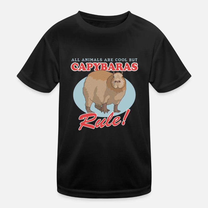 Capybaras Capybara Capybara Cadeau T-shirt sport Enfant