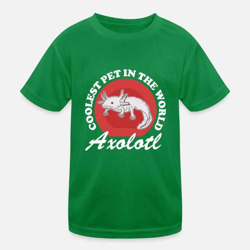 Axolotl amphibiens à queue Axolotls amphibiens cadeau T-shirt sport Enfant