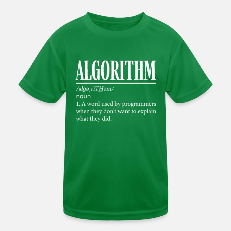 Algorithmus-Programmierer, Kodierung, Kodierer Kinder Funktions-T-Shirt