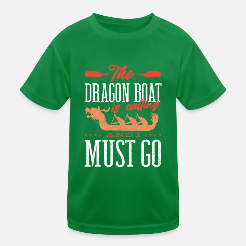 Course de bateaux-dragons, bateaux-dragons T-shirt sport Enfant