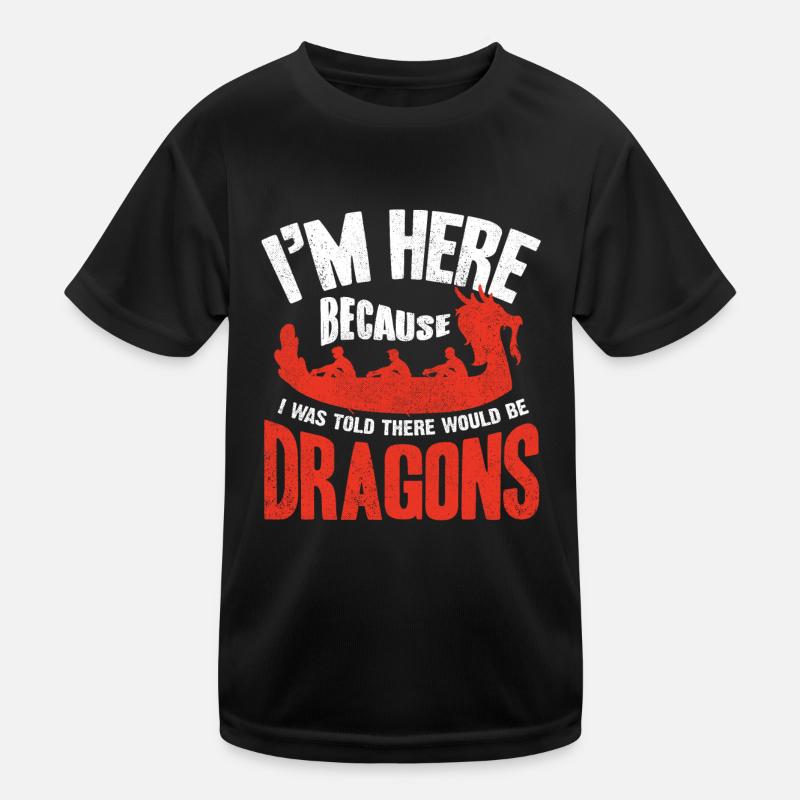 Course de bateaux-dragons, bateaux-dragons T-shirt sport Enfant