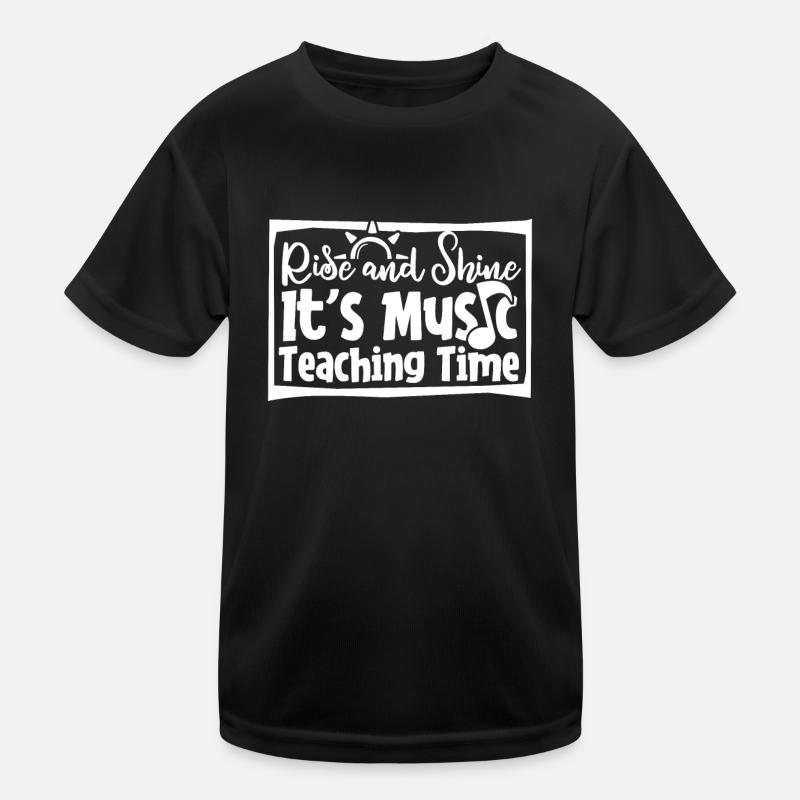 Musiklehrer Musik Lehrer Kinder Funktions-T-Shirt