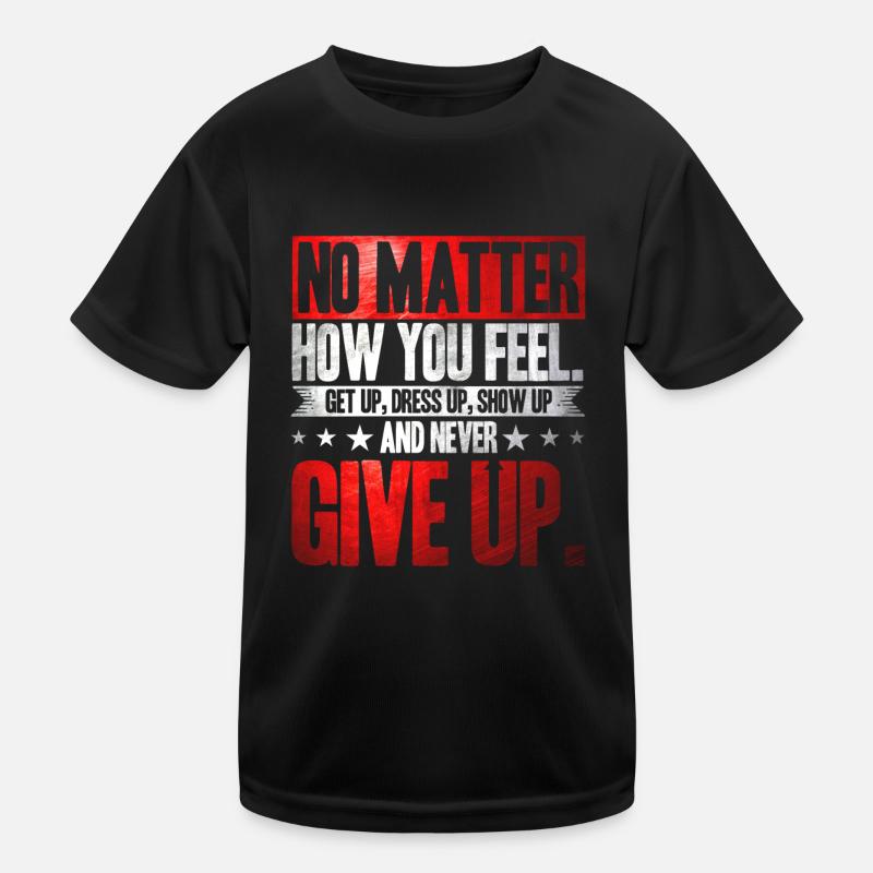 Motivation Kids Functional T-Shirt