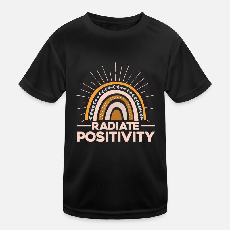 Radiate Positivity Kinder Funktions-T-Shirt