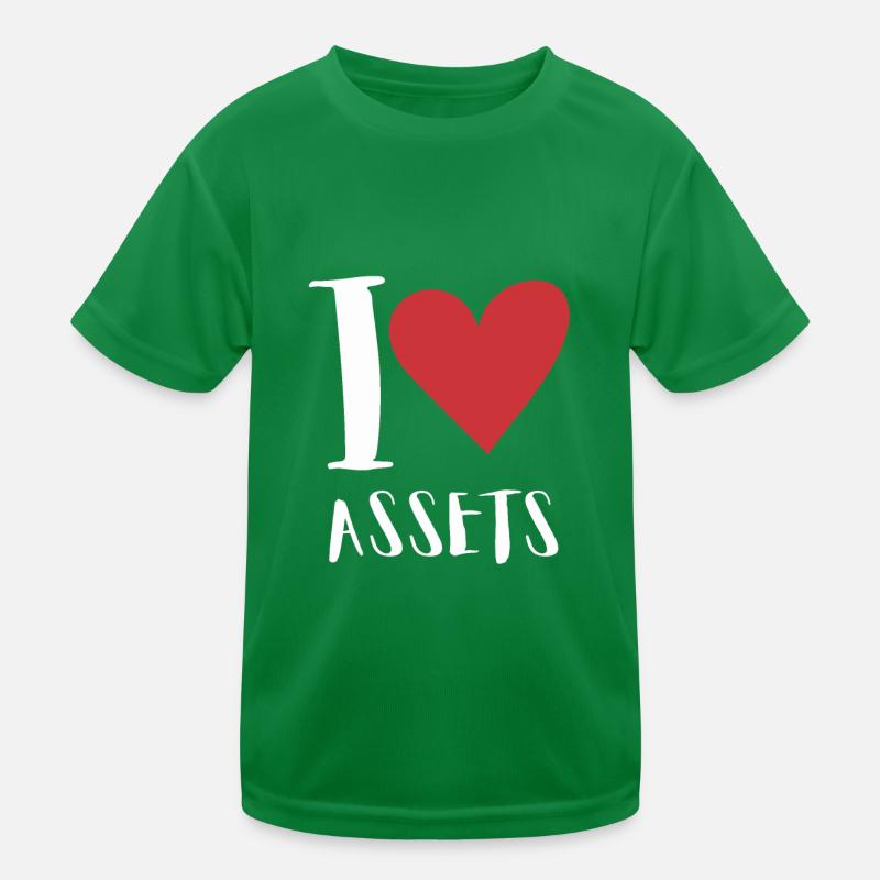 Actifs sur passifs Entrepreneur comptable T-shirt sport Enfant