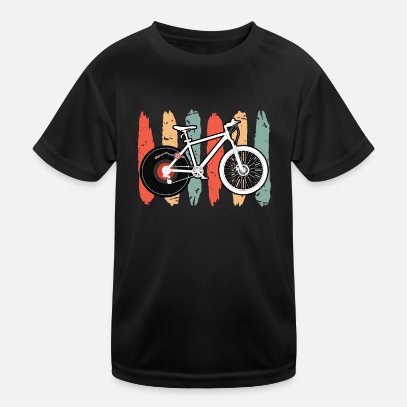 Bicycle Tire Vinyl DJ Vinyl Record Enough Vinyl Kids Functional T-Shirt