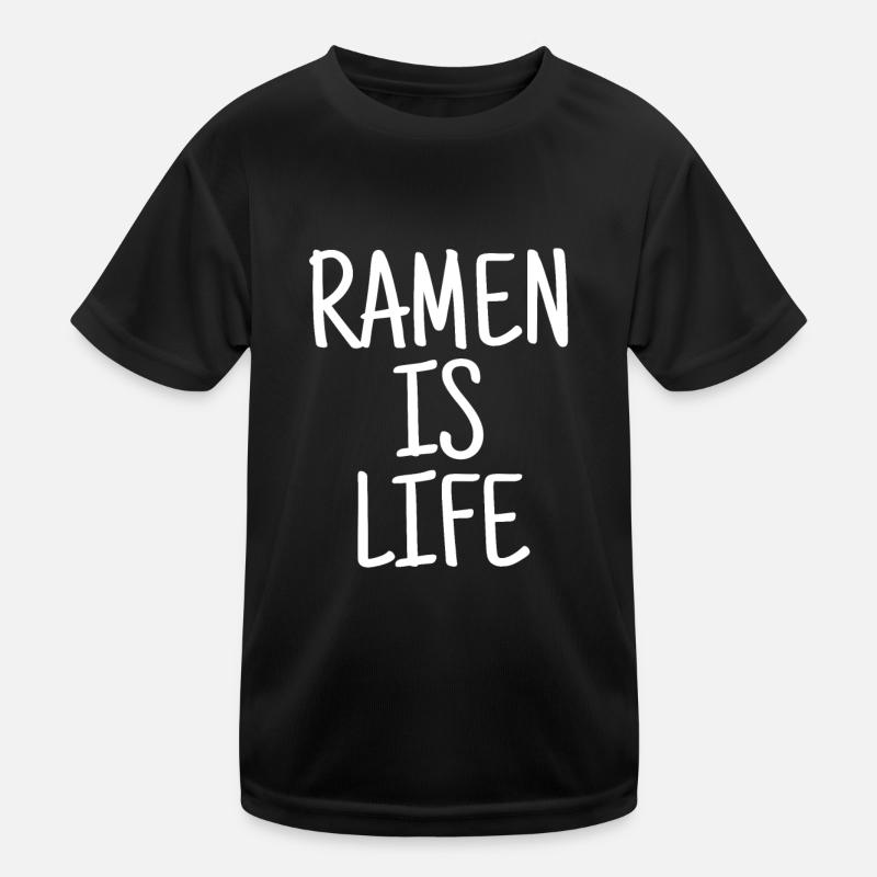 Ramen Is Life Kinder Funktions-T-Shirt