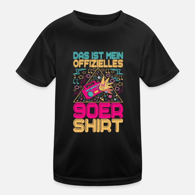 90s 90s 90s Party Kids Functional T-Shirt