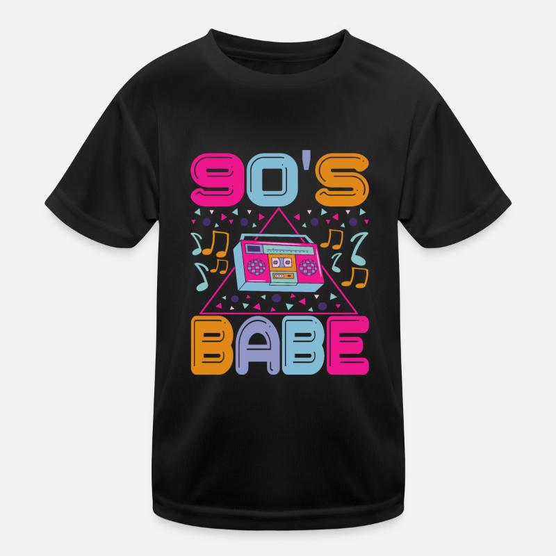 90s 90s 90s Party Kids Functional T-Shirt