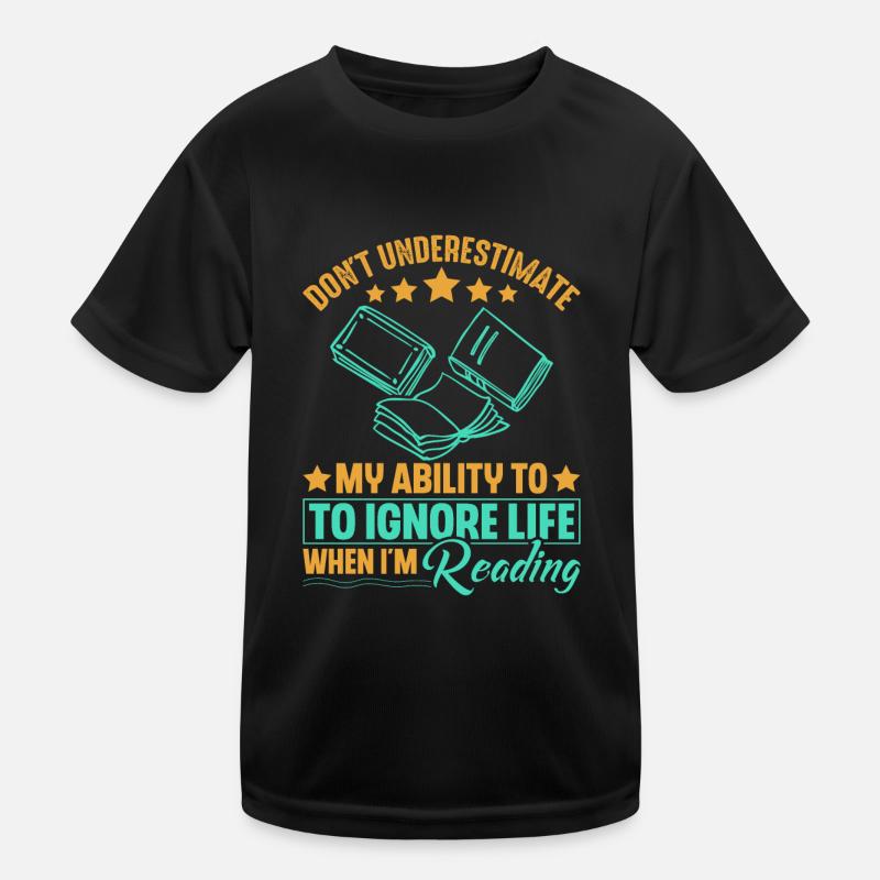 Don't underestimate my ability if I Kids Functional T-Shirt