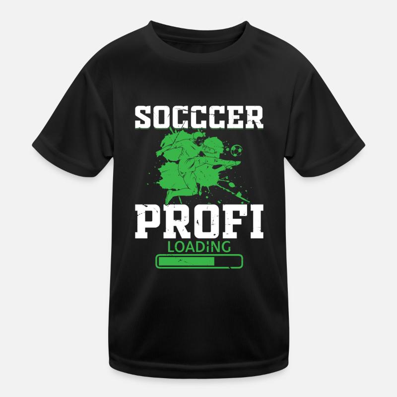 Soccer Profi Loading - Soccer Lover Soccer Player Kinder Funktions-T-Shirt