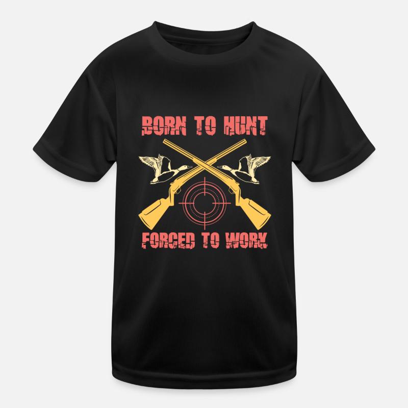 Chasse au canard Chasseur de canard Chasse aux oiseaux Chasse au canard T-shirt sport Enfant