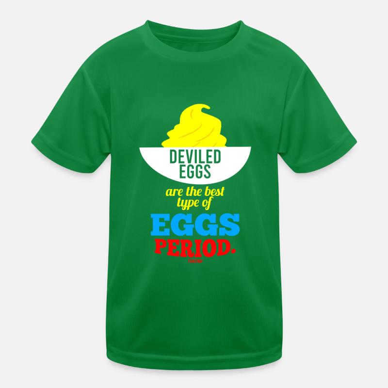 tag der gefüllten Eier im November Kinder Funktions-T-Shirt
