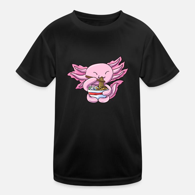 Axolotl Molch Kinder Funktions-T-Shirt