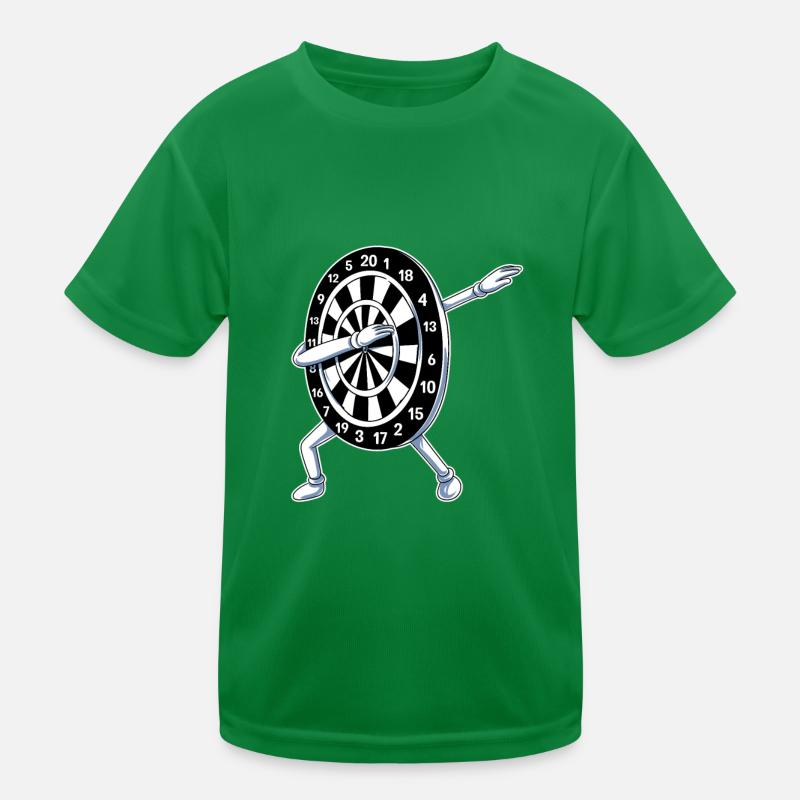 Darts Dartboard Kids Functional T-Shirt