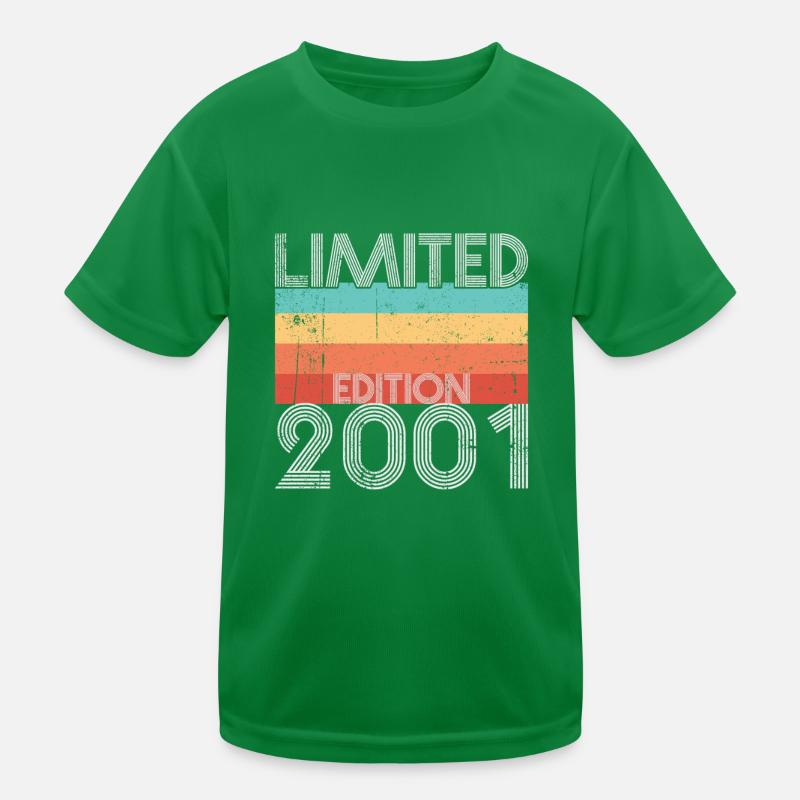 Edition Limitée Rétro 2001 T-shirt sport Enfant