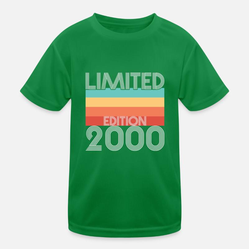 Édition Limitée Retro 2000 T-shirt sport Enfant