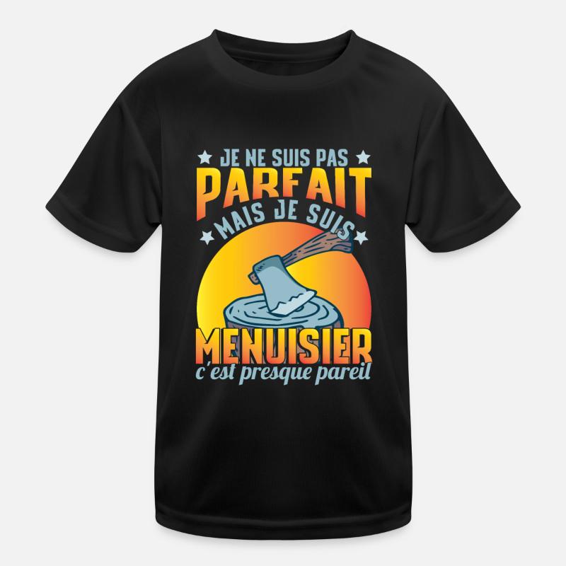 Menuisier Amusant T-shirt sport Enfant