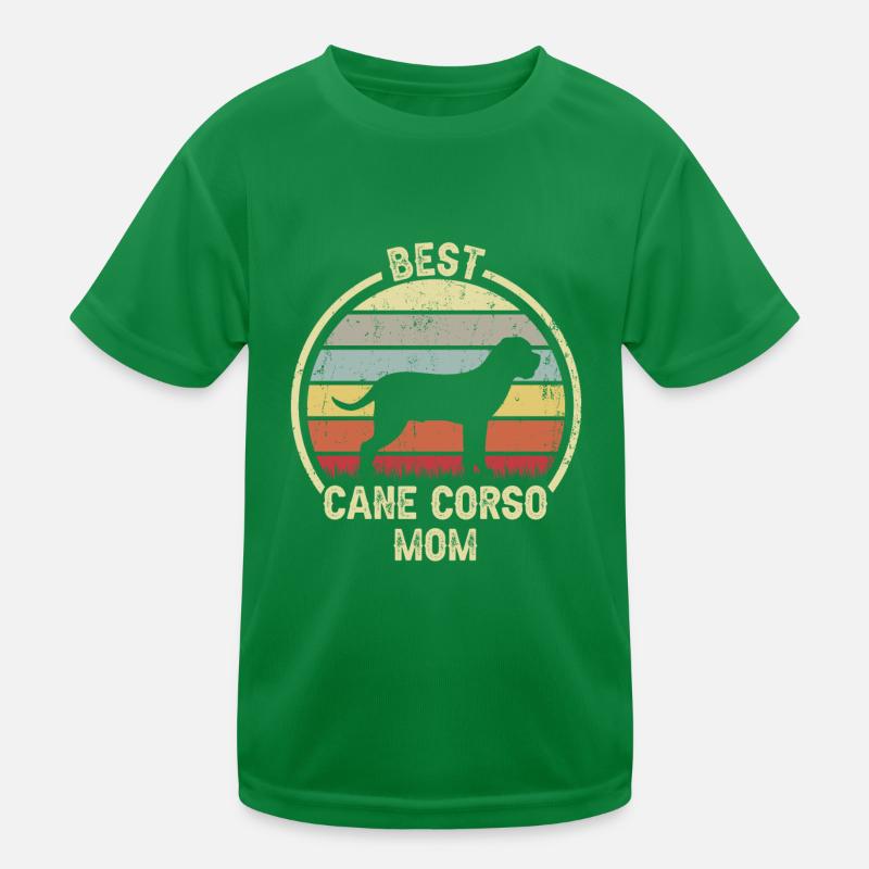 Hund Mom - Cane Corso Kinder Funktions-T-Shirt