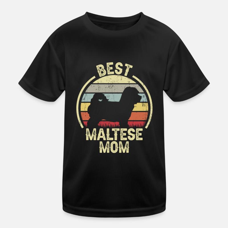 Mère Chien - Maltais T-shirt sport Enfant