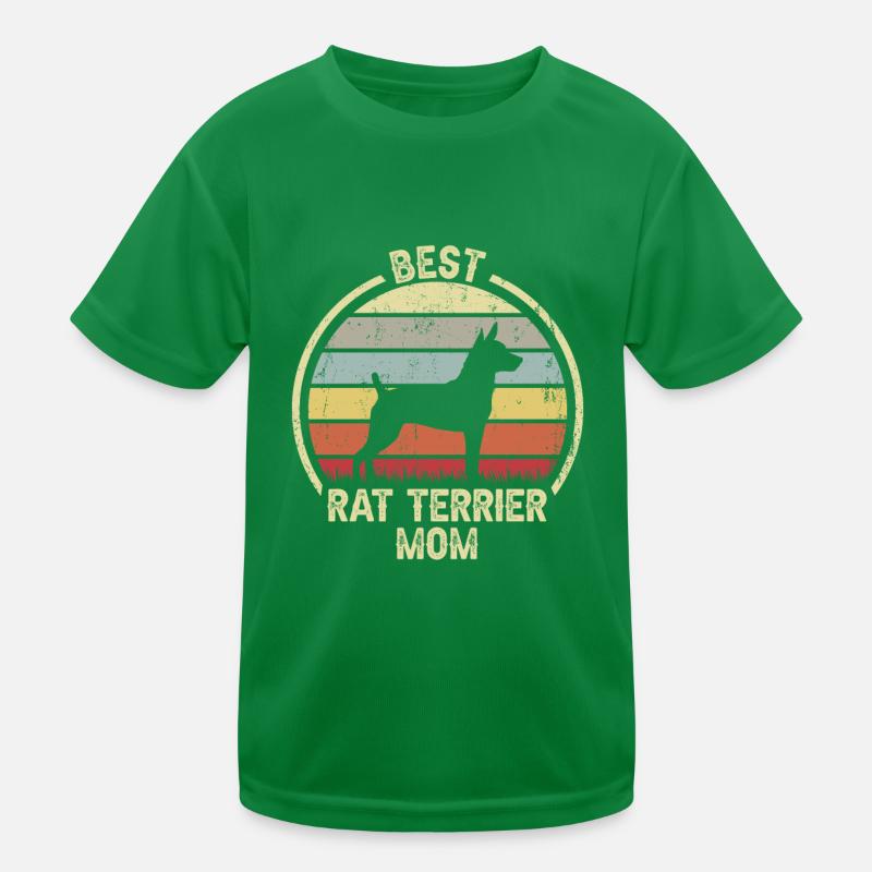 Hundemutter - Ratten Terrier Kinder Funktions-T-Shirt