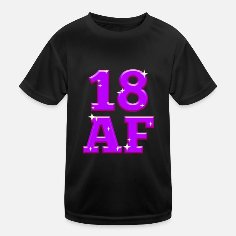 18 years Kids Functional T-Shirt