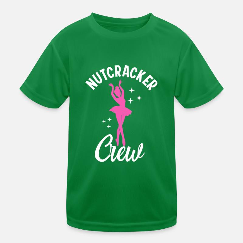 Nutcracker Crew Kinder Funktions-T-Shirt