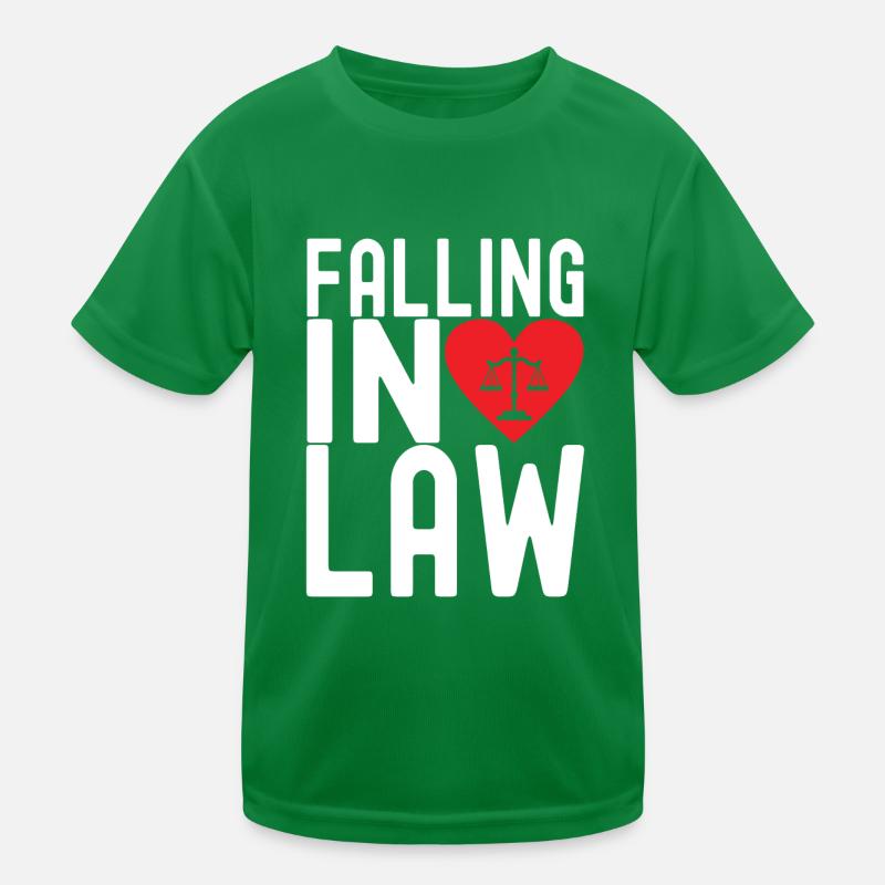 Law Student Judge Public Prosecutor Kids Functional T-Shirt