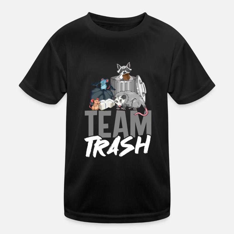 Team Trash Kids Functional T-Shirt