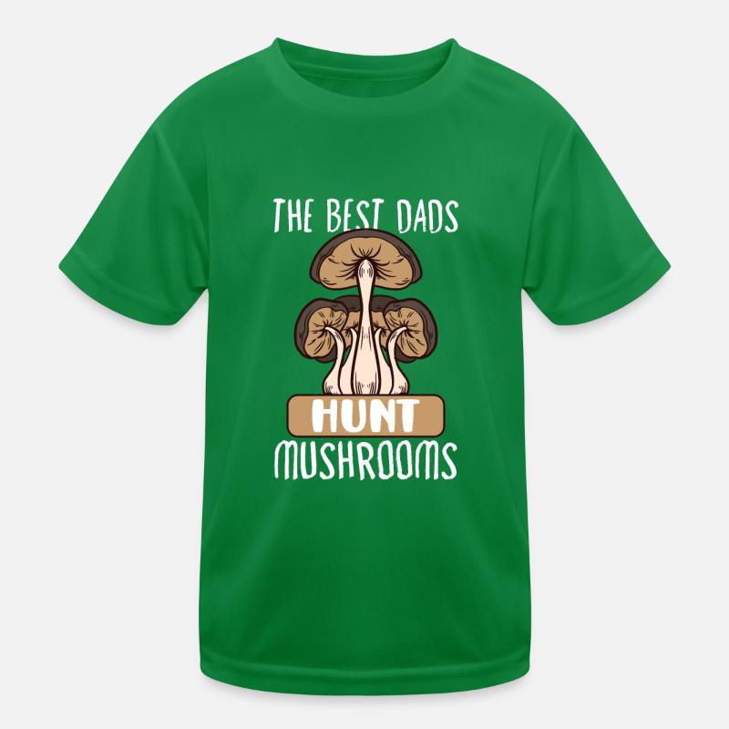 Morilles Cueillette de champignons Champignon fermier T-shirt sport Enfant