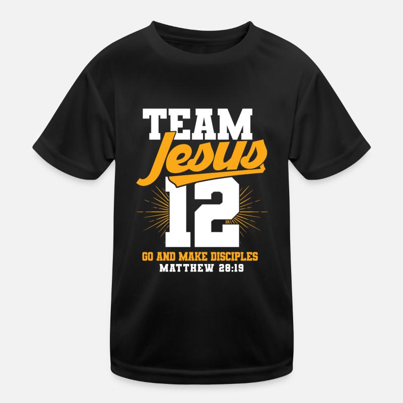 Jesus Kinder Funktions-T-Shirt