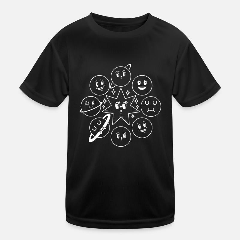 Astronomy Lover Solar System Planet - Funny Planet Kids Functional T-Shirt