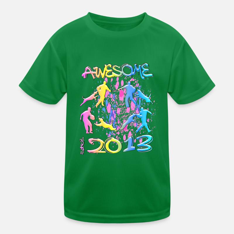Awesome since 2013. Agility, Hundetraining Kinder Funktions-T-Shirt