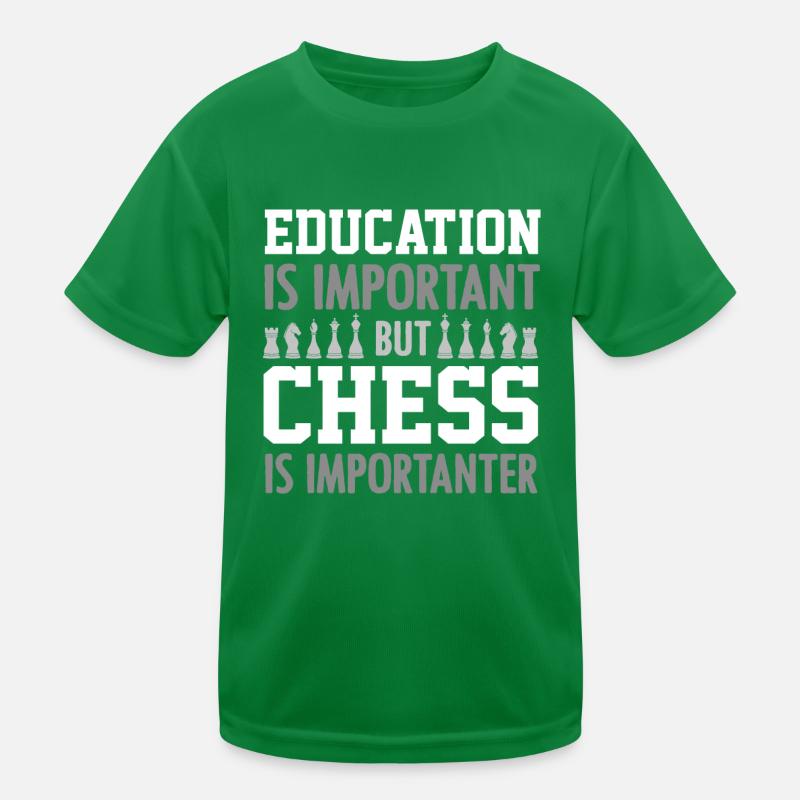 échecs, joueur d’échecs, citation d’échecs T-shirt sport Enfant
