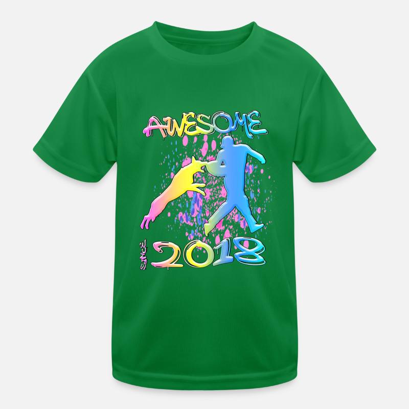 Génial depuis 2018. Agilité, Hundetraining T-shirt sport Enfant