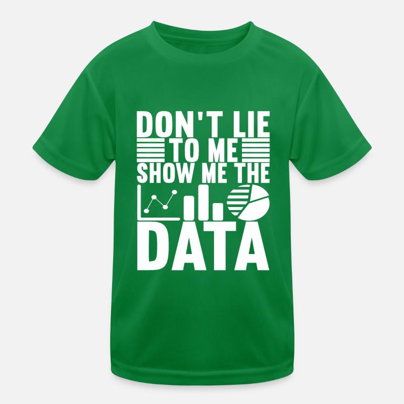 Analyste de données Data Scientist T-shirt sport Enfant