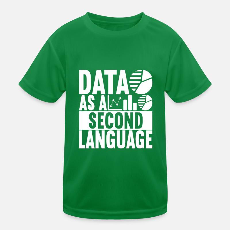 Analyste de données Data Scientist T-shirt sport Enfant